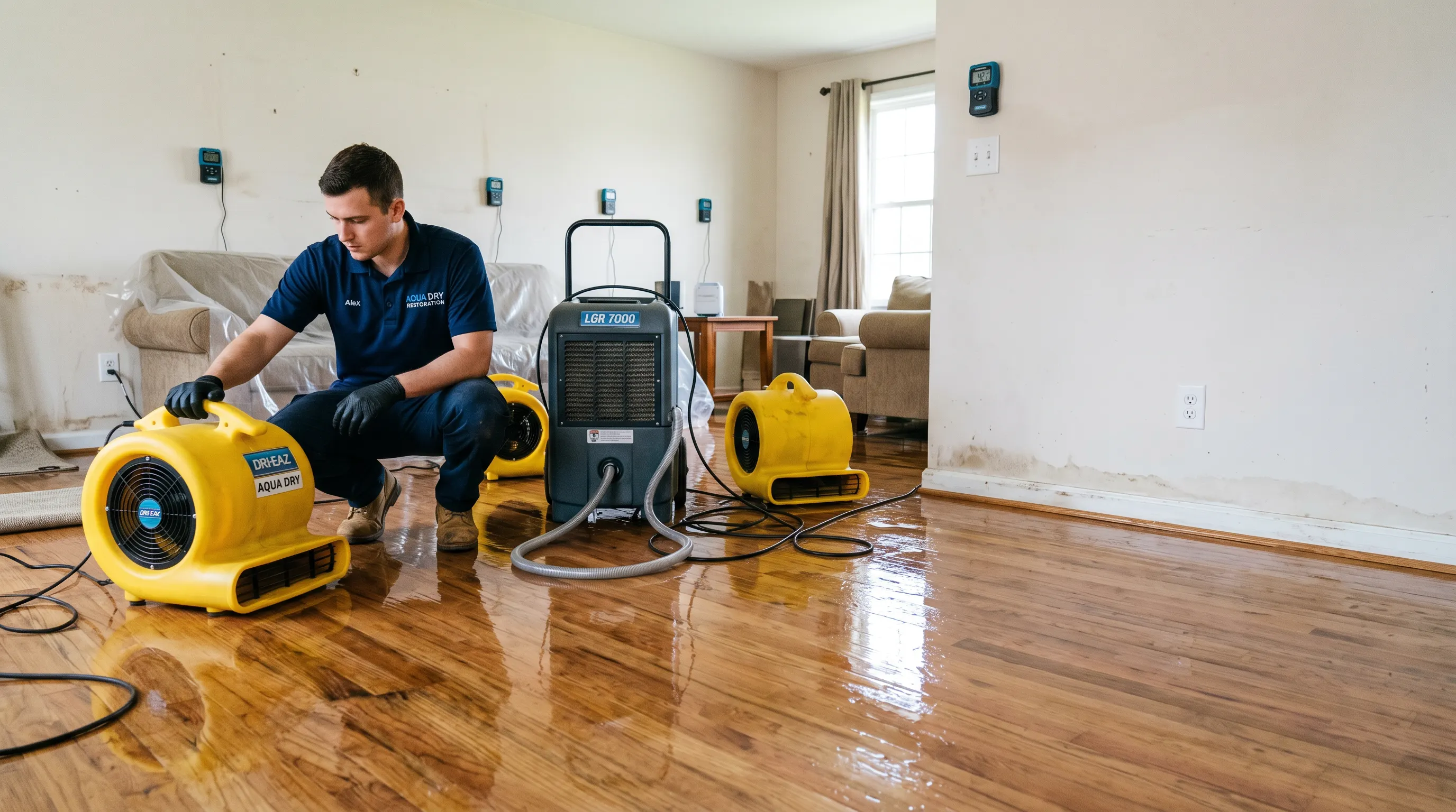 Water Damage Restoration professional in Green Bay, WI